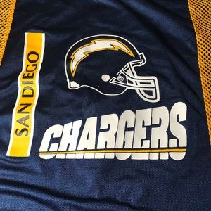 NFL CHARGERS PILLOW CASES x2